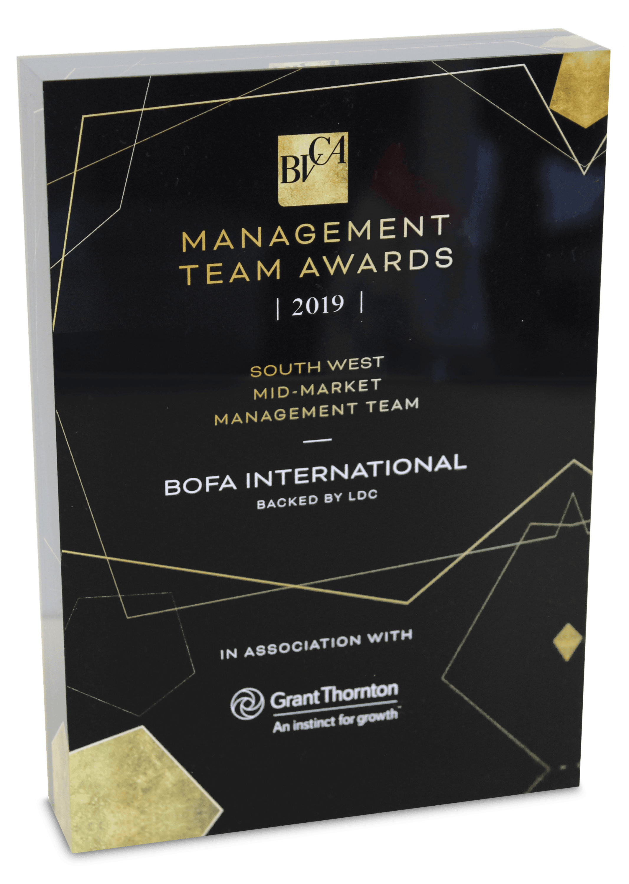 BVCA Award 2019 - Mid-Market Management Team of the Year